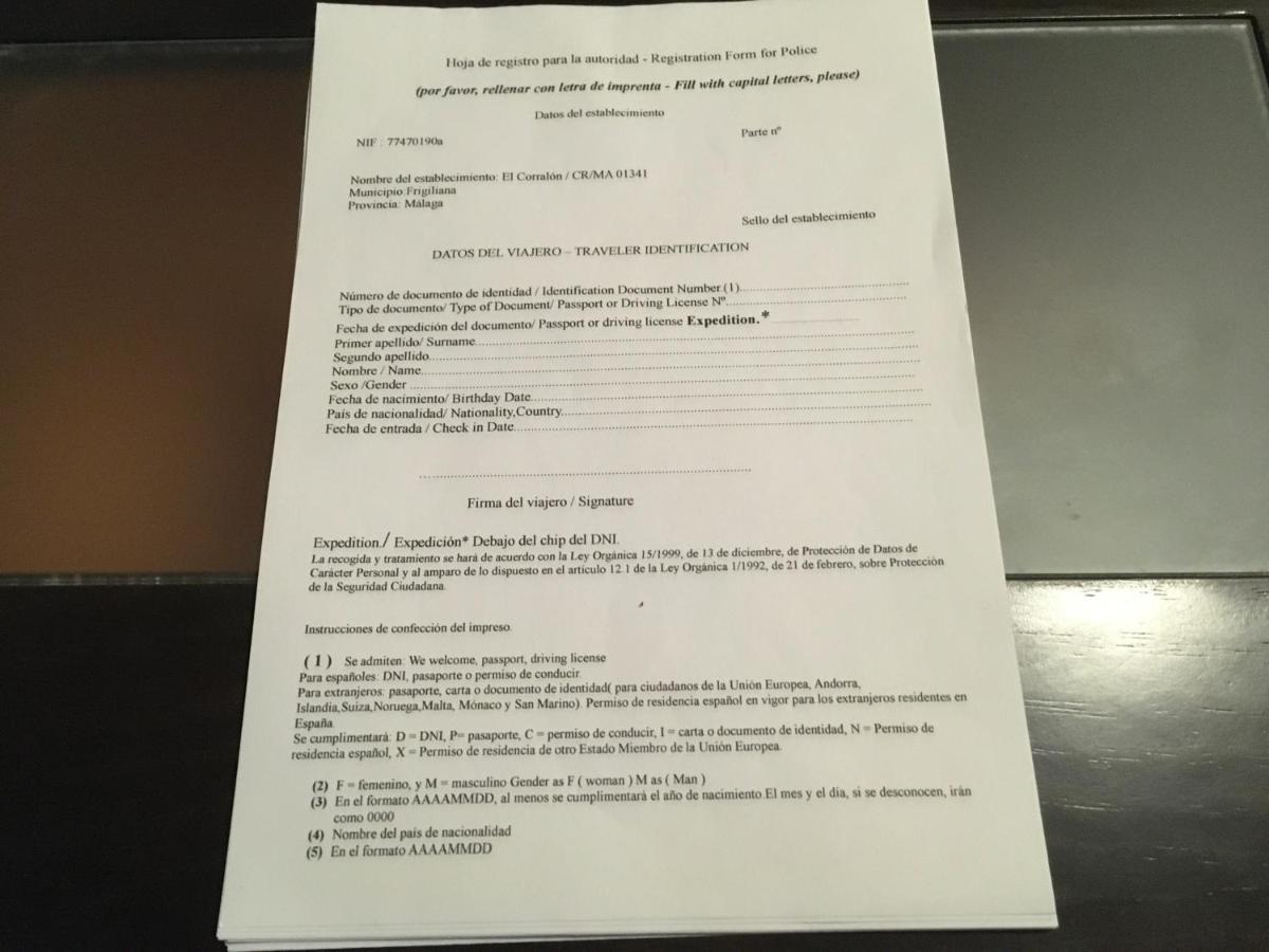 Pensjonat El Corralon Frigiliana Zewnętrze zdjęcie
